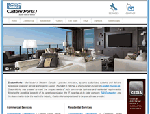 Tablet Screenshot of customworks.ca